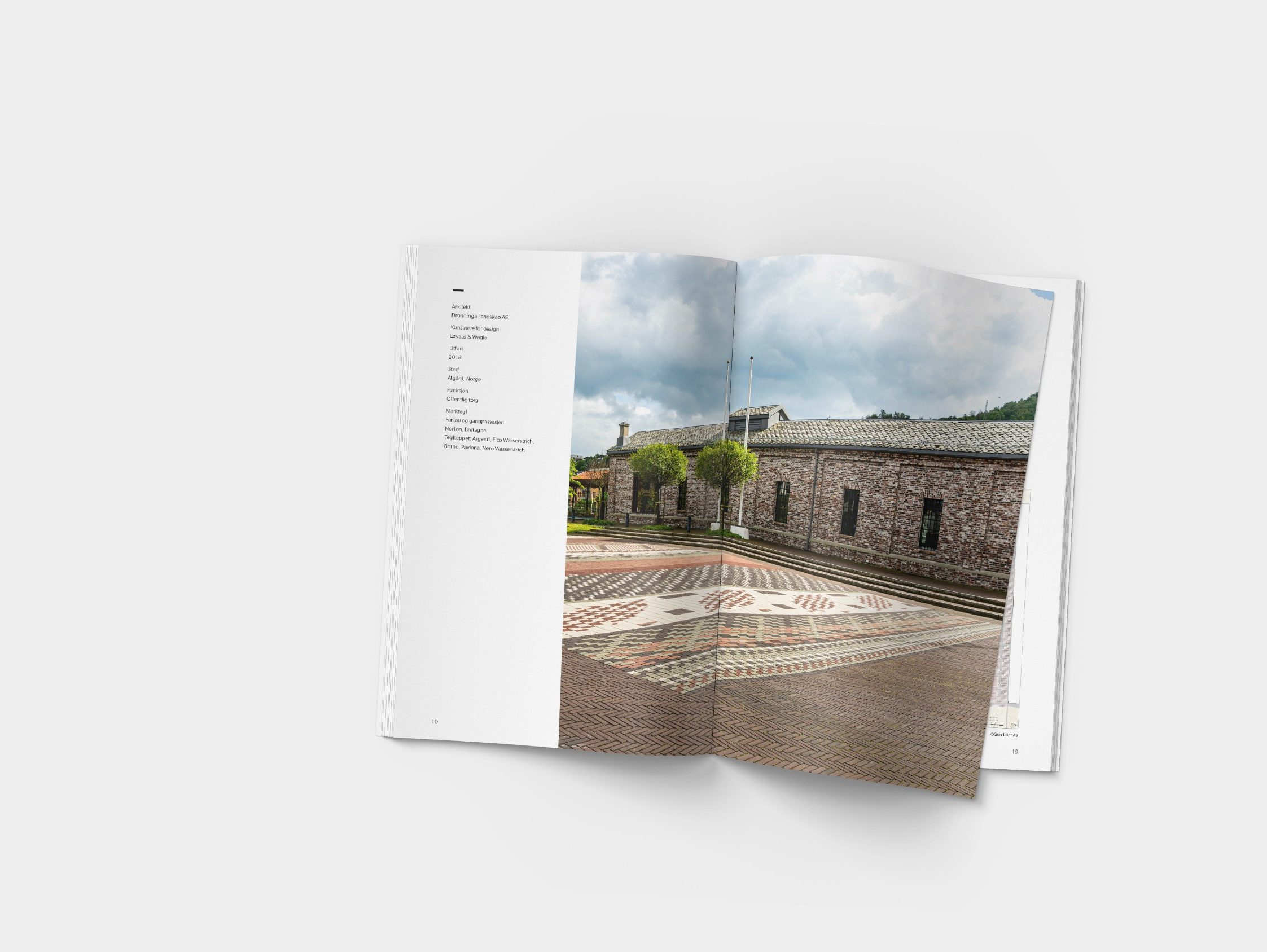 Mockup - marktegl brosjyre