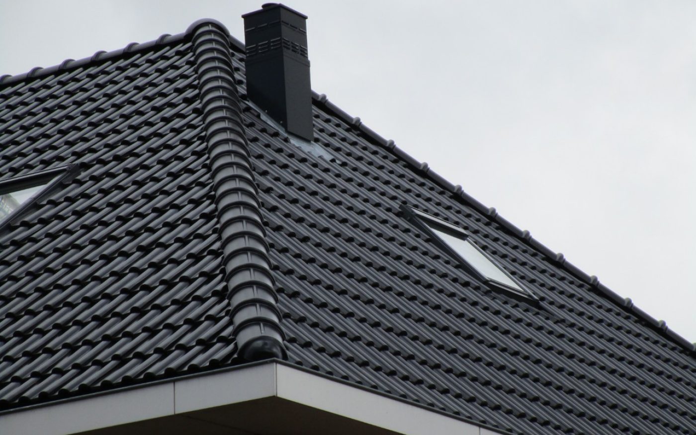 Modula Zwart Edel-Engobe 745 | New Construction Half Open Houses | Kamgras - Goudhaver, Wognum | Contractor: J. Kuin, Bovenkarspel