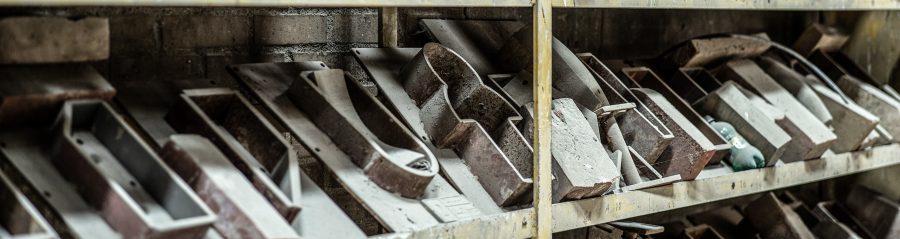 Special bricks, industrial environment, handmade