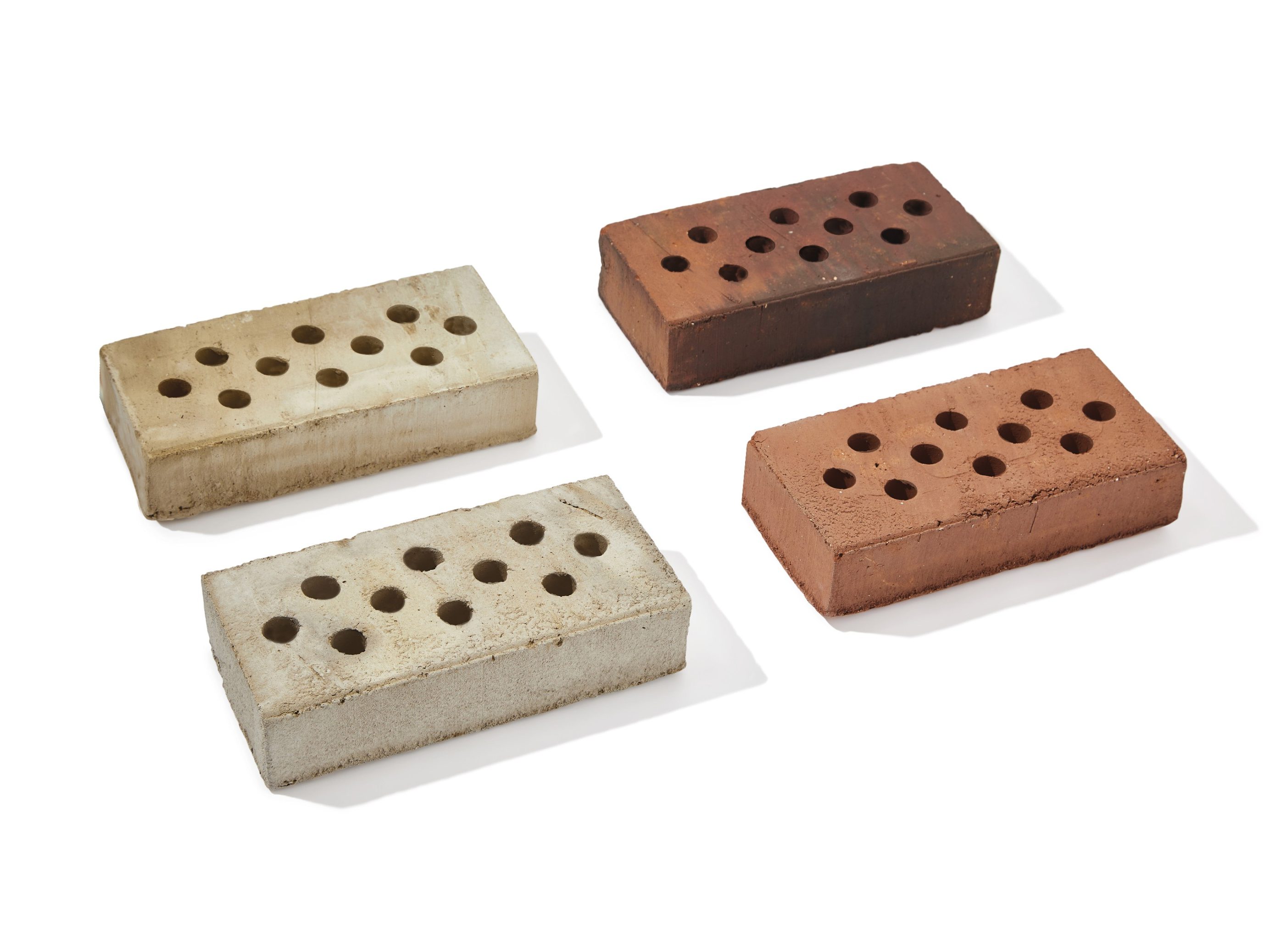 LESS mursten - 4 farver - drejet