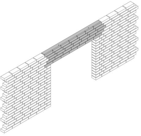 Illustration teglbjælke