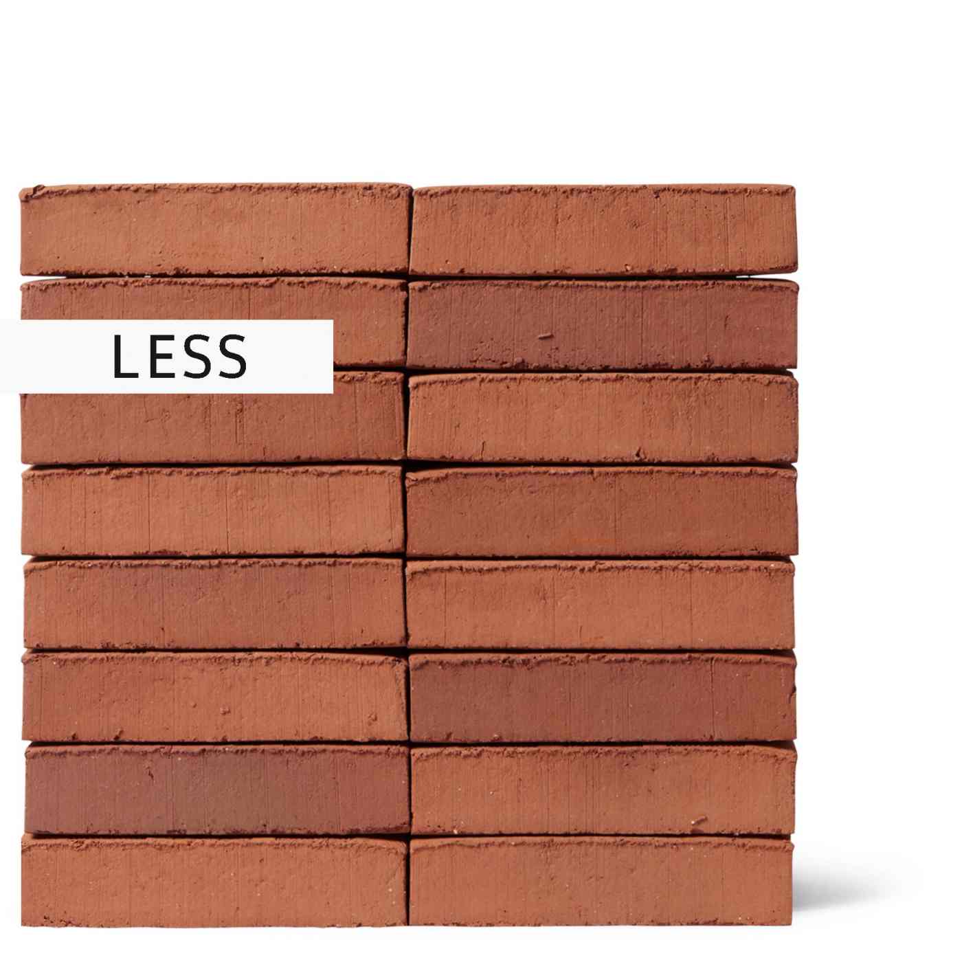 Danish Facade Brick W 465 Rød nuanceret