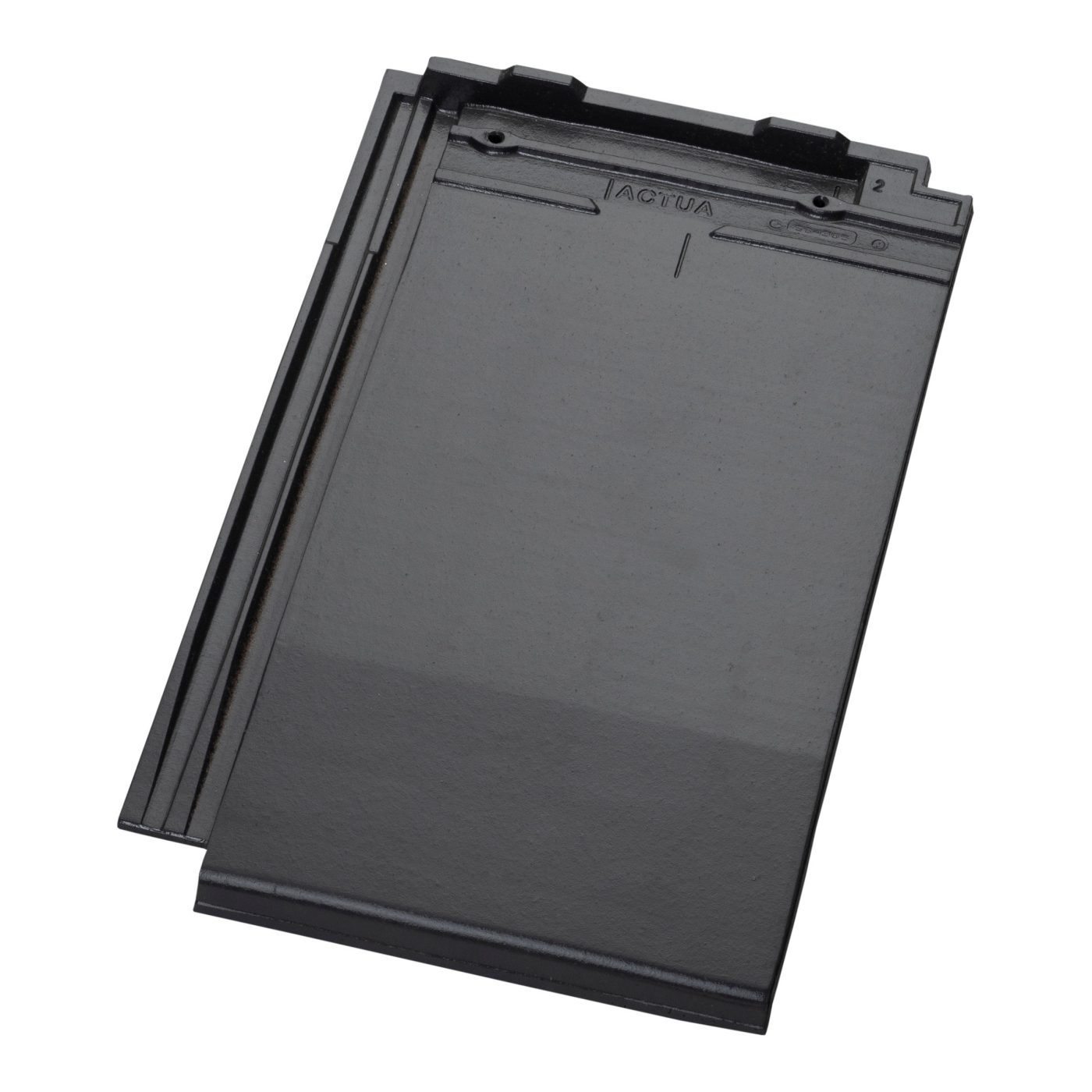 Productshot of the Actua 10 LT Titaangrijs Edel Engobe Roof Tile