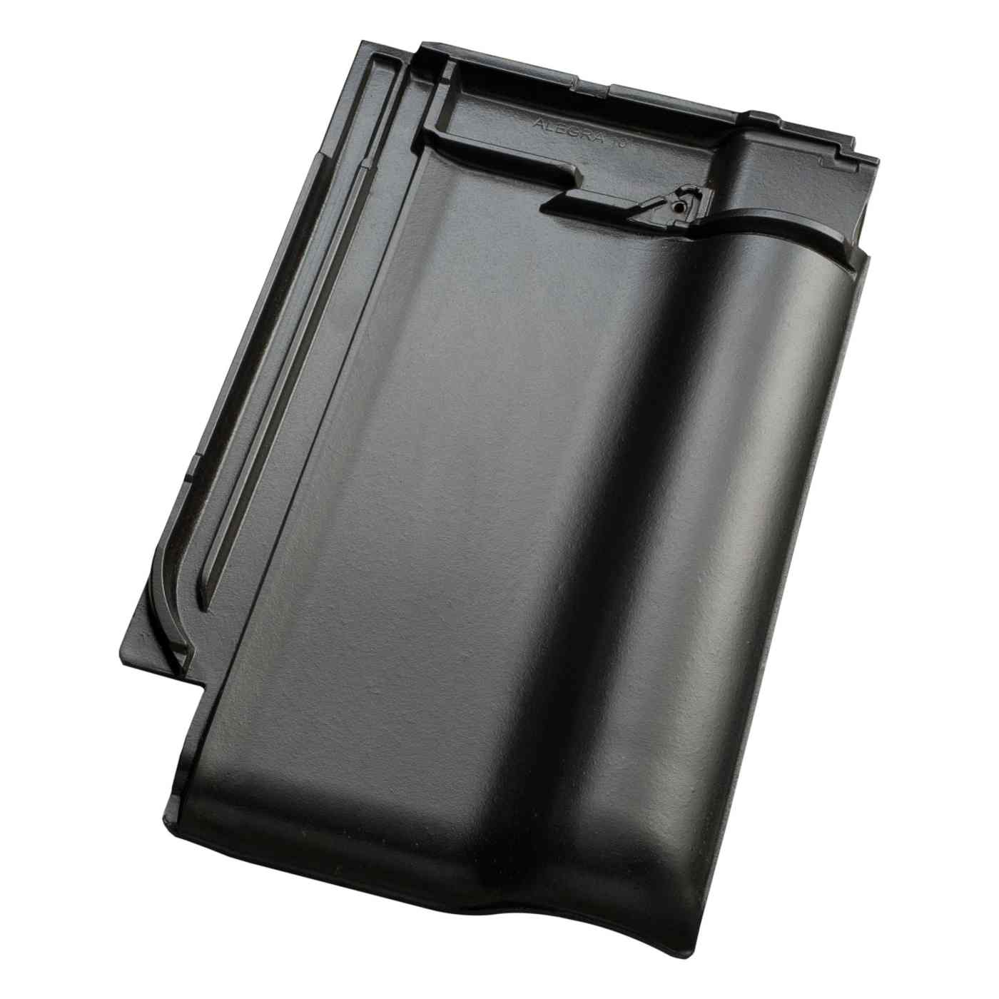 Productshot of the Alegra 10 Vulkaanzwart Edel-Engobe Roof Tile