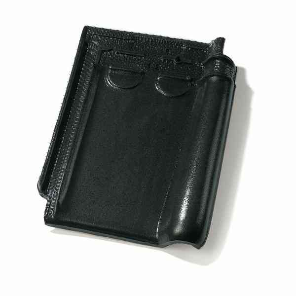 Single product shot of a Stormpan 44 Antraciet roof tile